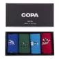 Preview: COPA Freizeitsocken Box Set / Maradona, Zidane, Cantona Socken