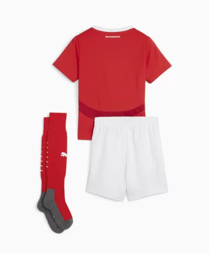 Austria Little Boys Football Kit EC - 2024-25