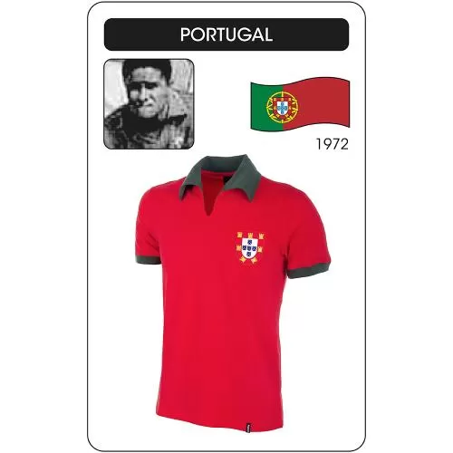 Portugal 1972 Retro-Trikot