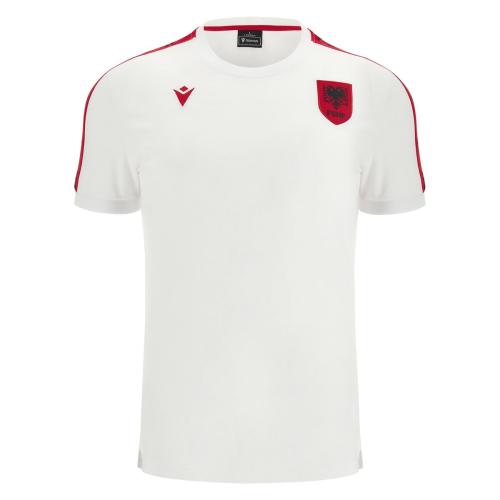 Preview: Albanien Travel Shirt - 2024-25 - weiss