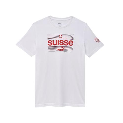 Preview: Suisse Ftblicons Tee white - 2024-25