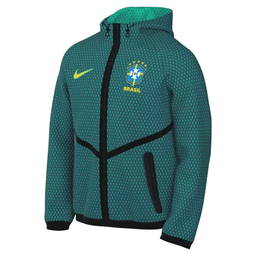 Brasilien Dry Fit Anthem Jacke - 2026-27