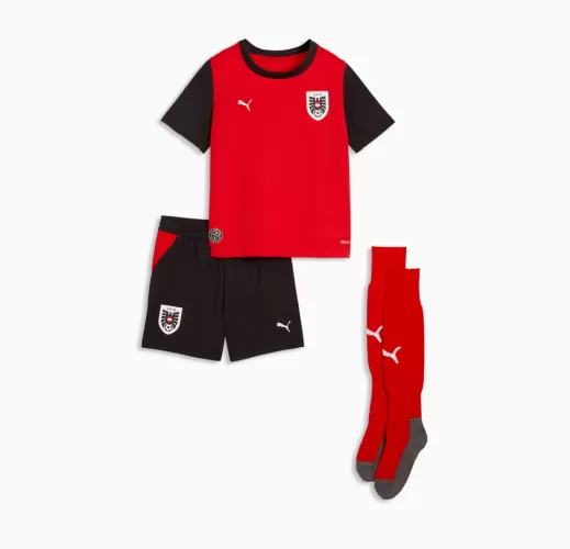 Österreich WM Trikotsatz für Kleinkinder - 2026-27