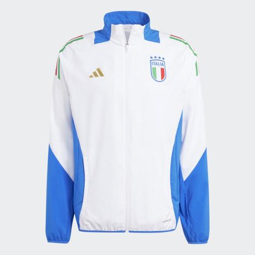 Preview: Italien Präsentationsjacke weiss - 2024-25