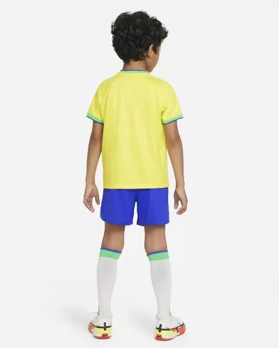 Brazil Little Boys Football Kit WC - 2022-23