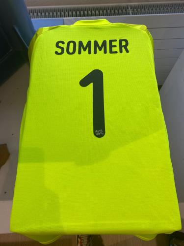 Preview: Schweiz Kinder Torwart EM Trikot gelb - 2024-25