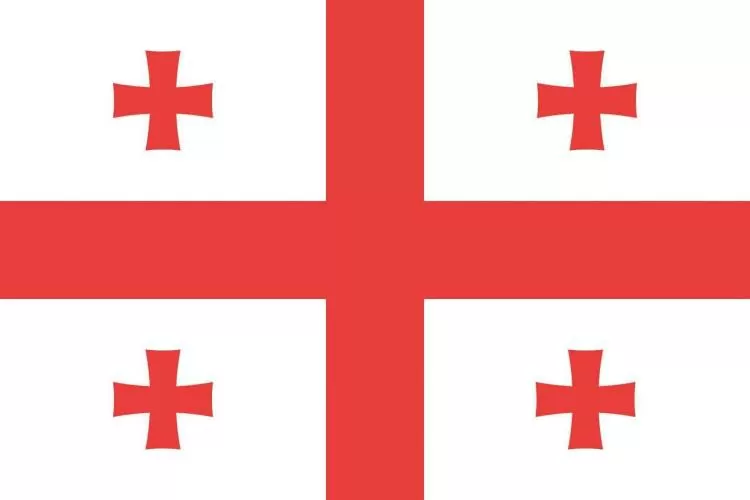 Fahne Georgien