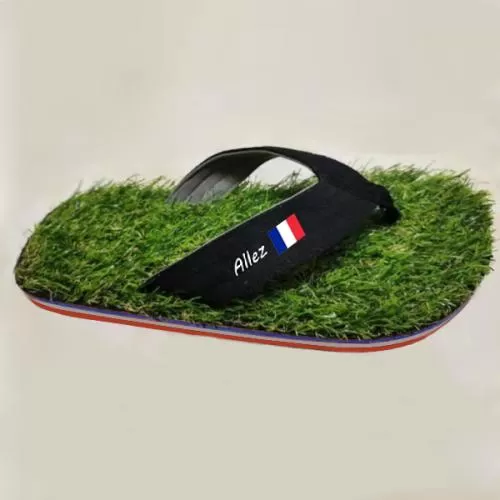 Grass Flip Flop Frankreich