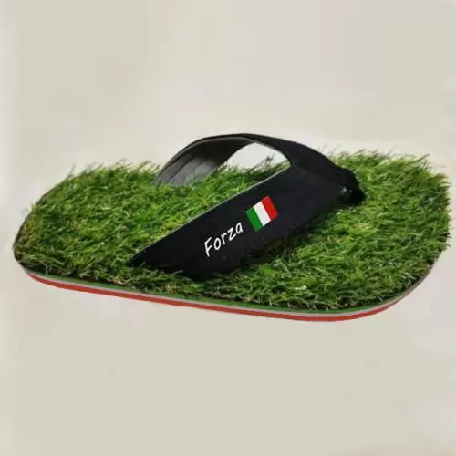 Grass Flip Flop Italy