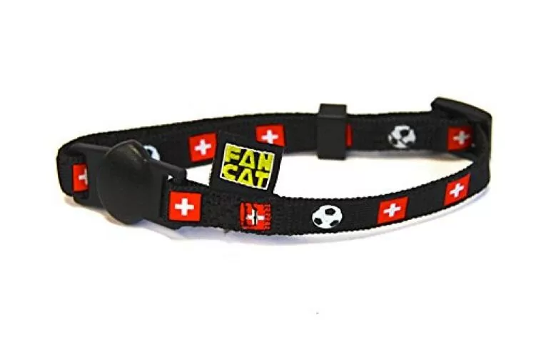 Einzelstück Hunde- und Katzenhalsband Schweiz, Grösse S