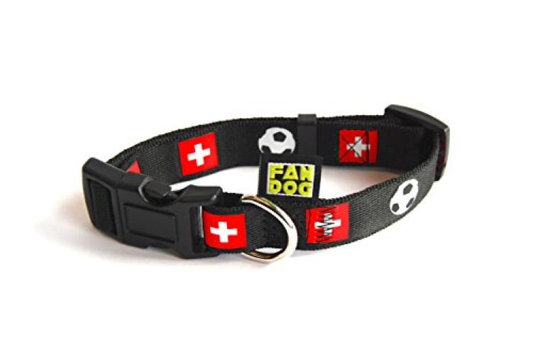 Einzelstück Hundehalsband Schweiz, Grösse M