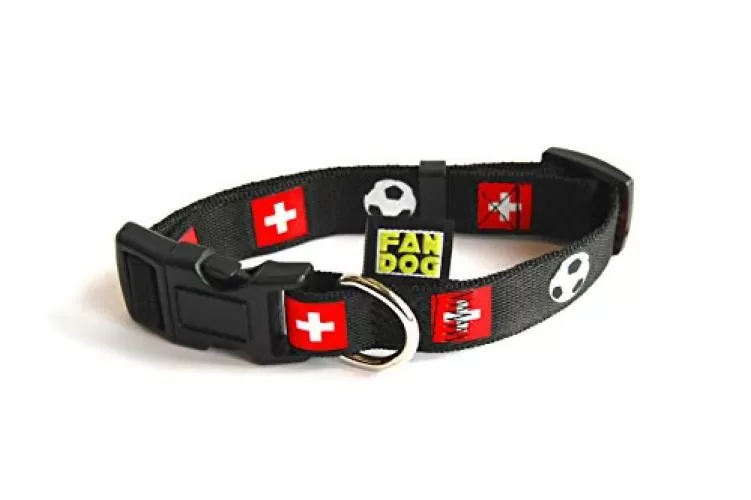 Einzelstück Hundehalsband Schweiz, Grösse M