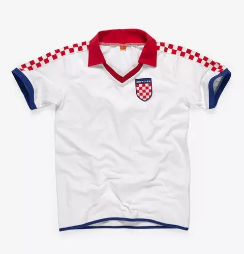 Kroatien Kinder Fussball-Fanshirt