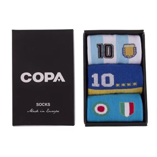 Maradona Napoli Boca Juniors Argentinien Freizeitsocken Box Set