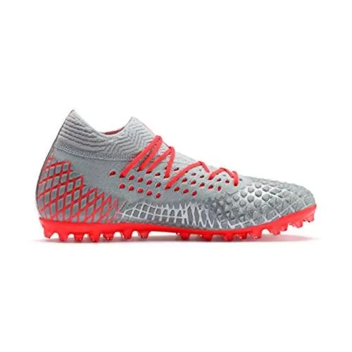 PUMA 5.1 NETFIT MG Schuhe für Erwachsene - Glacier Blue-Nrgy Red-High Risk Red