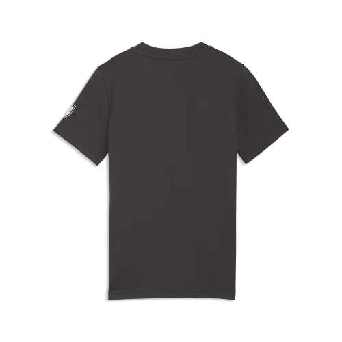 Puma FB FtblCulture Tee Jr - flat dark gray