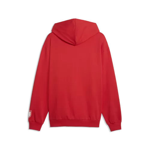 Puma FB ftblCulture Relaxed Hoodie - burnt red