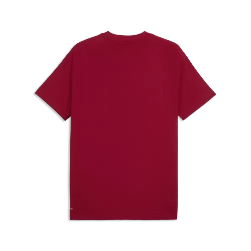 Puma FRMF PUMATECH Pocket Tee - dark crimson