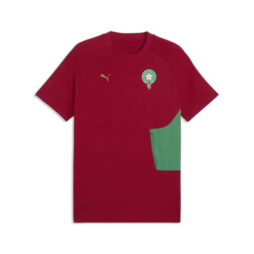 Puma FRMF PUMATECH Pocket Tee - dark crimson
