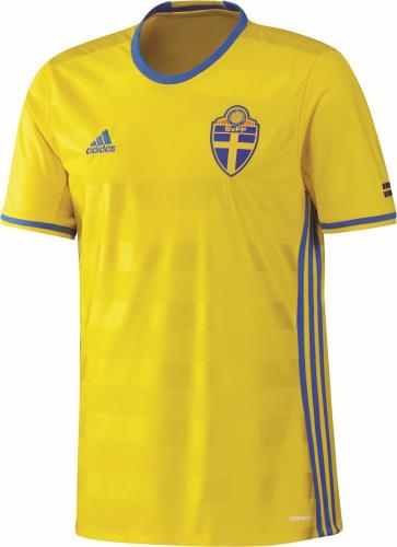 Preview: Schweden Kinder EM Trikot - 2016-17