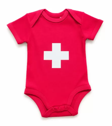 Switzerland Baby Bodysuit