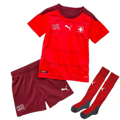 Switzerland Little Boys Football Kit EC - 2020-21