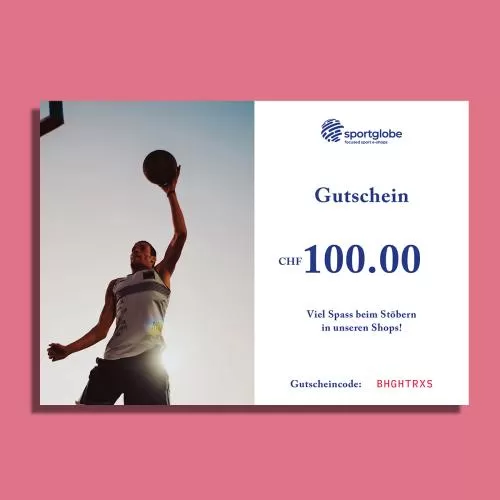 sportglobe Gutschein 100 CHF