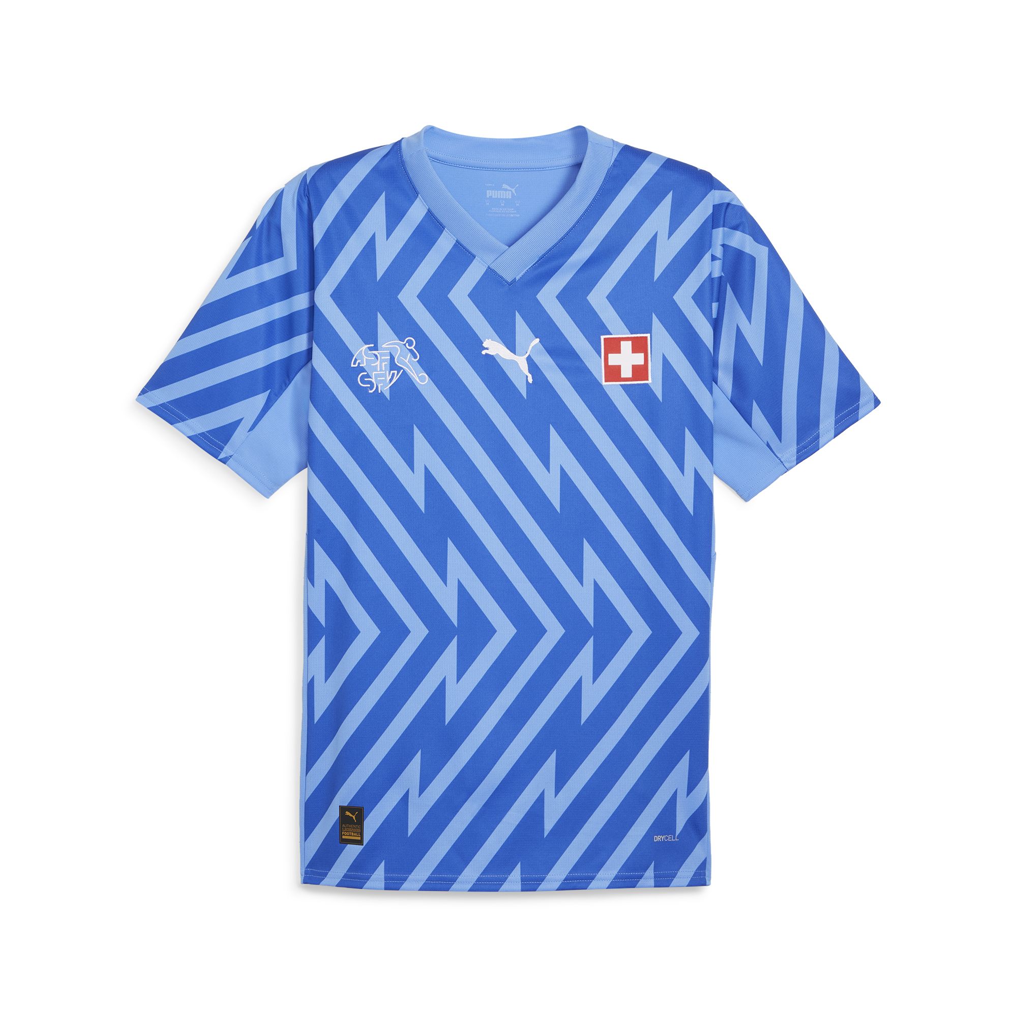 Schweiz Kinder Torwart EM Trikot blau 2024-25 online kaufen