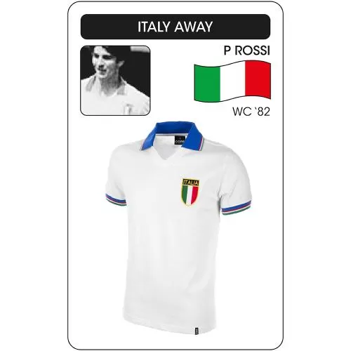 Italien auswärts WM 1982 Retro-Trikot