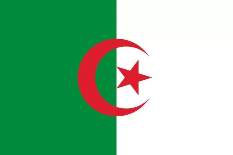 Fahne Algerien