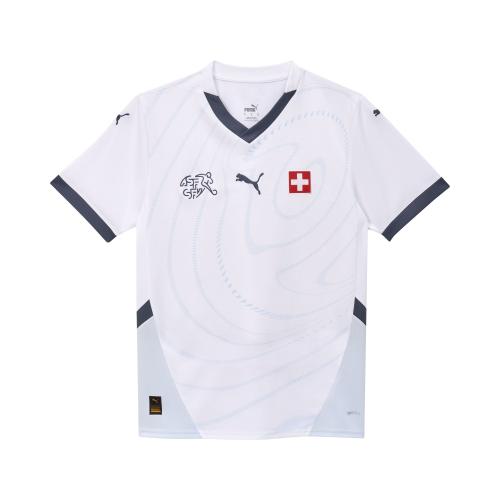 Shaqiri 23 - Schweiz Auswärts EM Trikot - 2024-25 - mit EM Badges