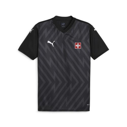 Schweiz Torwart Trikot EM ohne SFV Logo schwarz - 2024-25