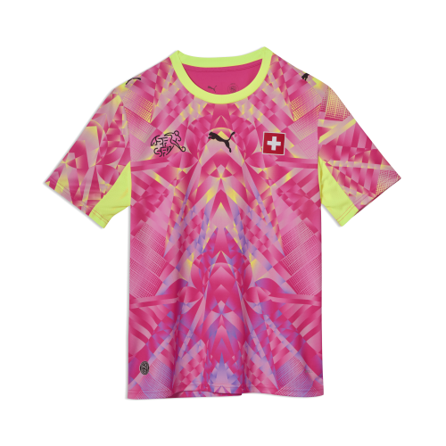 Schweiz WM Torwart Trikot Pink - 2026