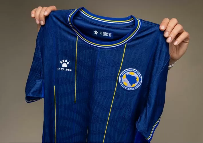 Bosnien Kinder WM Trikot - 2026-27