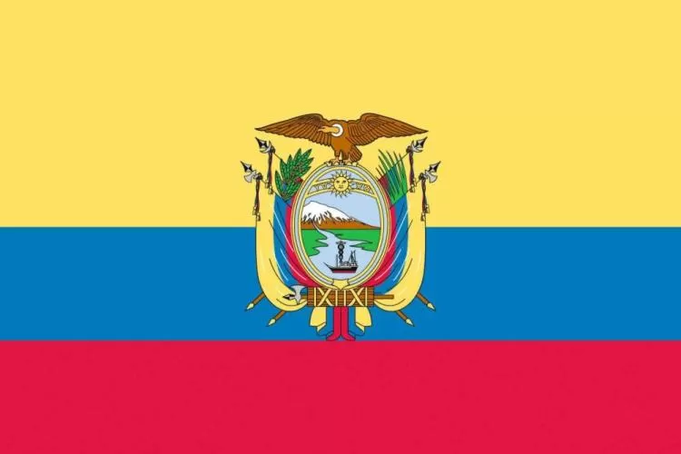 Fahne Ecuador