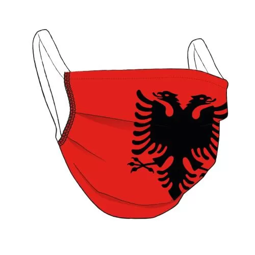 Gesichtsmaske Albanien