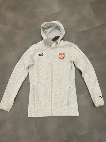 Serbia TeamFINAL Casuals Hooded Jacket - 2022-23