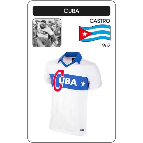 Kuba Fidel Castro 1962 Retro-Trikot
