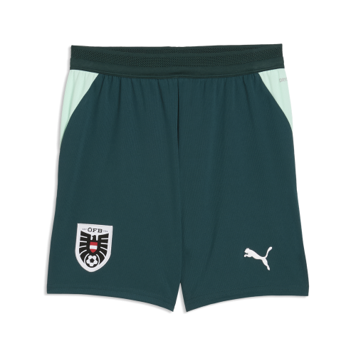 Puma ÖFB Shorts Replica Jr - green terrain