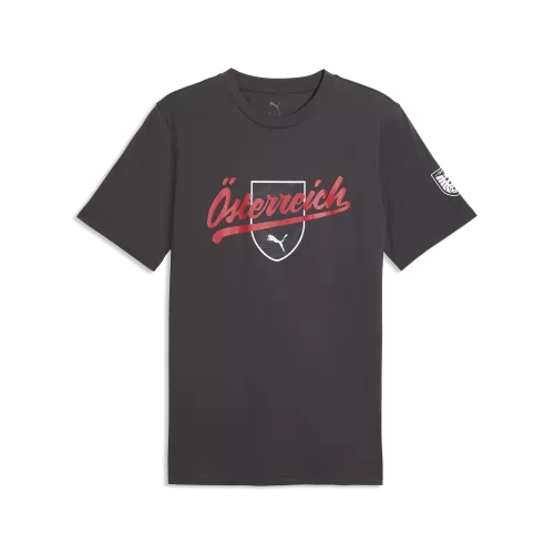 Puma FB FtblCulture Tee - flat dark gray