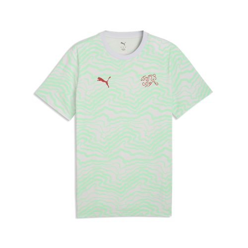 Puma SFV FtblCulture Tee AOP - sea glass