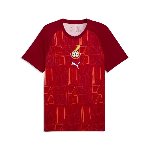 Puma GFA Warm Up Jersey - dark crimson