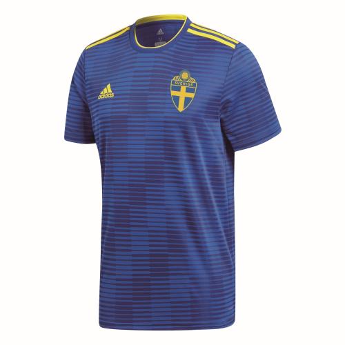 Image of Schweden Kinder Auswärts WM Trikot - 2018-19 (Grösse: 128)