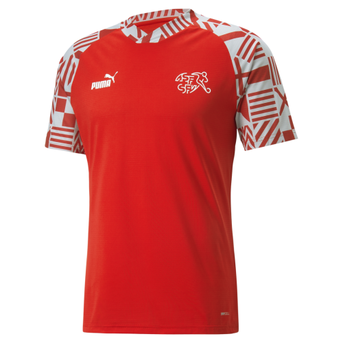 Schweiz Pre-Match Jersey rot - 2022-23