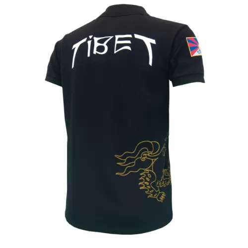 Tibet Polo Shirt - black