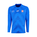 Schweiz WM Torwart Trikot 2022-23 - Blau